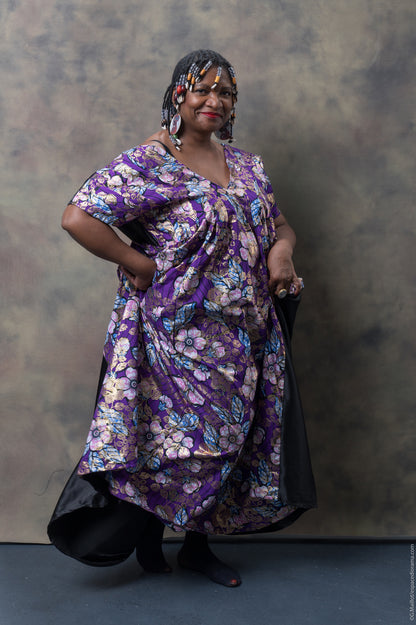 The Royal Bloom Reversible Kaftan