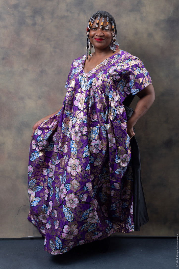 The Royal Bloom Reversible Kaftan