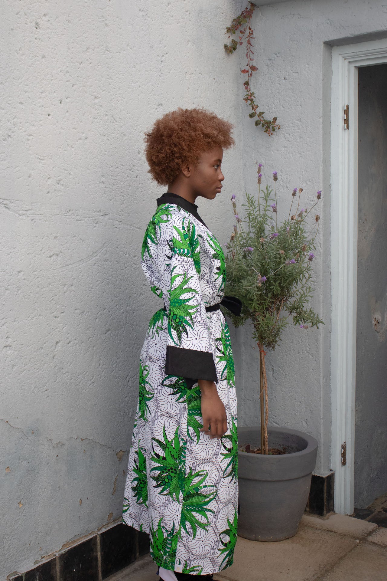 Palm Leaf Kimono